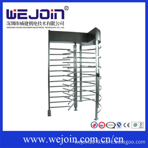Single Channel Full-Height Turnstile with 304 Stainless Steel Housing